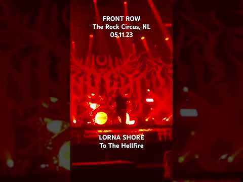 LORNA SHORE - To The Hellfire ending [FRONT ROW] | The Rock Circus, NL | 05.11.23