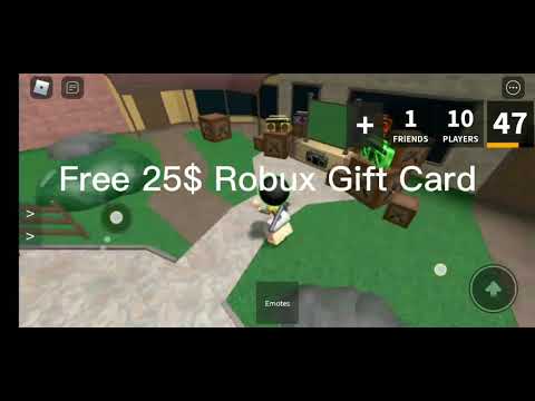 Free 25$ Roblox Gift card