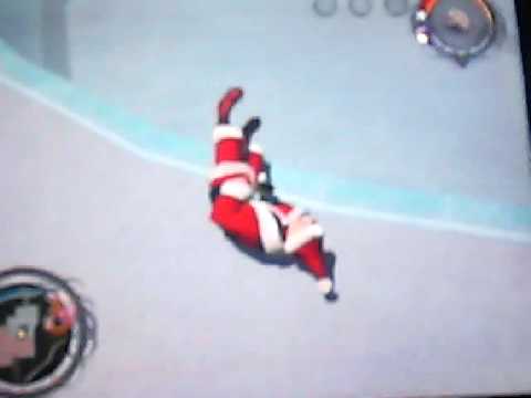 Saints Row Santa Claus Ragdoll