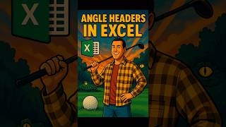 Angle Headers in Excel Like a Pro! Excel for Beginners!!✅