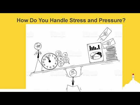 How to answer, how Do You Handle Stress and Pressure​ ?