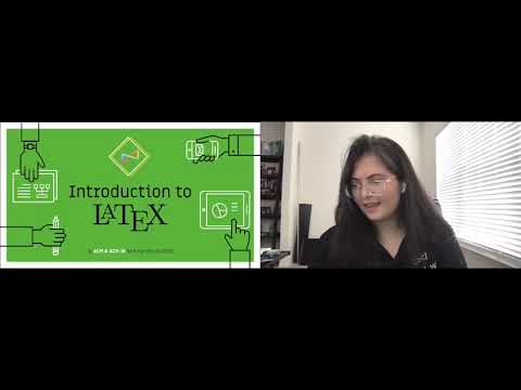 ACM-W: Intro to LaTeX Workshop at KnightHacks 2020