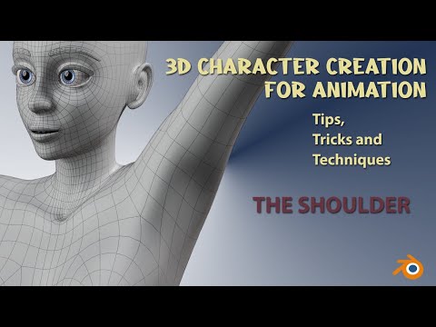 3D Character Creation for Animation - The Shoulder