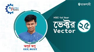 2.25 ভেক্টর relative velocity math problems | আপেক্ষিক বেগের বৃষ্টি ছাতার সমস্যা- part -03|