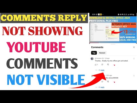 YouTube comments not showing | Youtube Replies Not Showing Up | youtube shorts comments issue