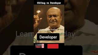 old bug vs developer