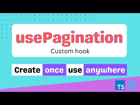 How to add pagination with react hooks