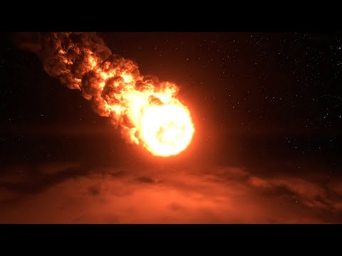BREAKING NEWS: NASA Warns of GLOBAL METEOR SHOWER | CGI 4K Simulation | Doomsday?