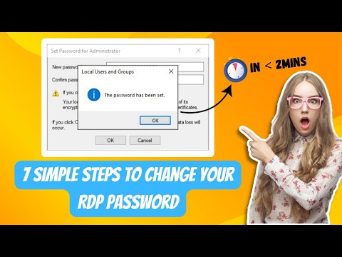 7 Simple Steps To Change Your RDP Password - RDP Arena