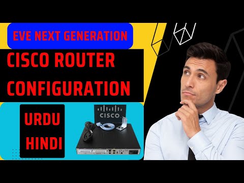 Master EVE NG Router Configuration with Urdu | Hindi Class 1: Step-by-Step Guide!