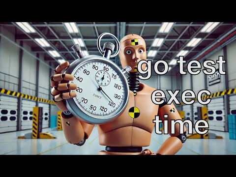 How to measure the execution time of Go tests accurately