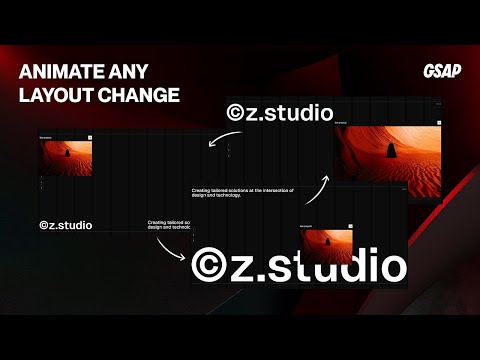 Smooth Layout Transitions with GSAP FLIP Plugin | GSAP Tutorial