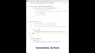 Can an Abstract Class Have a Constructor? Java Interview Question and Answer