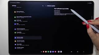 How to Check for Software Updates on Samsung Galaxy Tab S10 Ultra 5G | Keep Your Device Up-to-Date