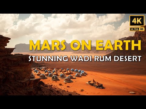 Stunning Wadi Rum Drone 4K Views | Secrets of Wadi Rum Mars on Earth
