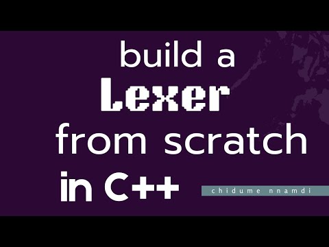 Build a Lexer from scratch in C++ | Part 1