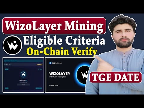 Wizolayer Mining Eligible Criteria Start | Wizolayer On-Chain Verification Start | Rizwan Baloch 2.0