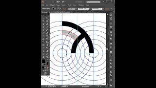Minimal logo design in illustrator #shortsvideo #minimallogo #illustrator