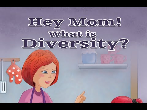 HEY MOM WHAT IS DIVERSITY: Bedtime English Short Story for kids