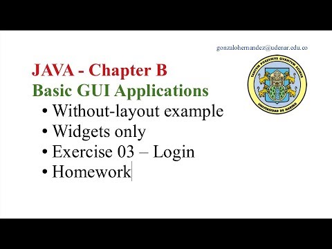 Java B03 - Without Layout