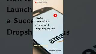 Start successful Dropshipping business on amazon 2022 #shorts #amazon #dropshipping #business #usa