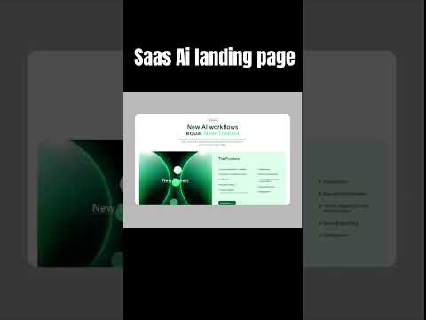 Ai saas landing page #developer #sorts #codewithdeveloper #trending #ui #design #new