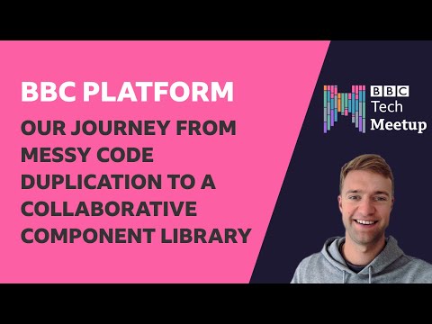 BBC Platform: Our journey from messy code duplication to a collaborative component library