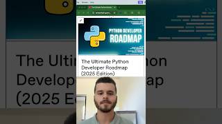 2025 Python Developer Roadmap!  #ameertech #coding #programming  #technology  #python