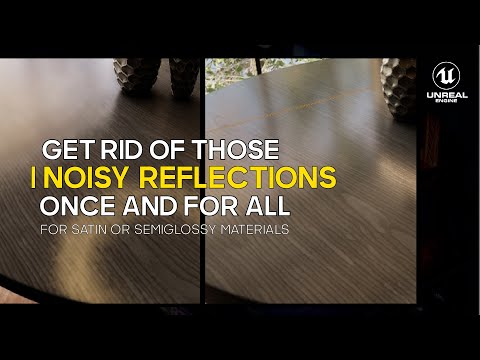 HOW TO REMOVE NOISE FROM YOUR REFLECTIONS l UE 5 + LUMEN TUTORIAL l RTX
