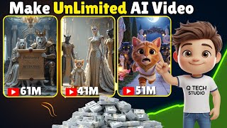 This NEW AI Tool is INSANE! 🎯 Unlimited AI Videos in 1 Click — No Editing Needed!"