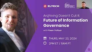 INFONEXT: Archiving Doesn't Cut It