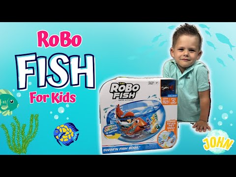 Robo Fish Aquarium Kinderexperiment John