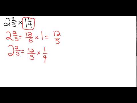 decomposing method, multiplying mixed numbers