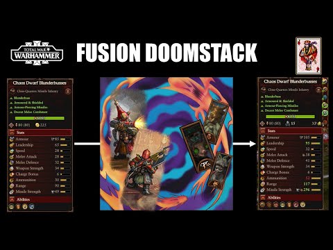 The Perfect Chaos Dwarfs "Weapons Team" Fusion Doomstack