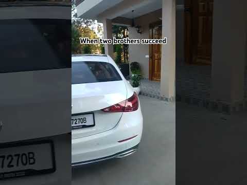 When two brothers succeed at same time | #mercedes #automobile #shortvideos