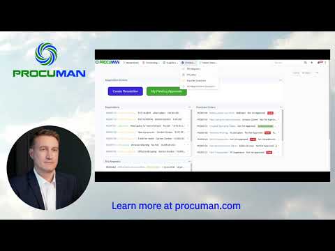 Procuman Procurement Software Overview