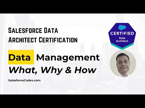 Data Management in Salesforce | Explained for Architects & Admins #salesforcecodex