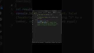 not equal to operator 🤨🎉 | JavaScript tutorial 🙋‍♂️ | #shorts #short
