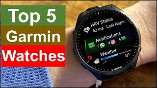 BEST Garmin Watches in [2025 ] Top 5