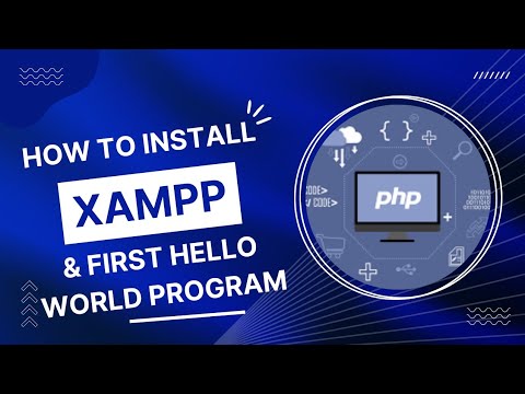 INSTALLING XAMPP IN AND HELLO WORLD PROGRAM WINDOWS BY RED HOOD