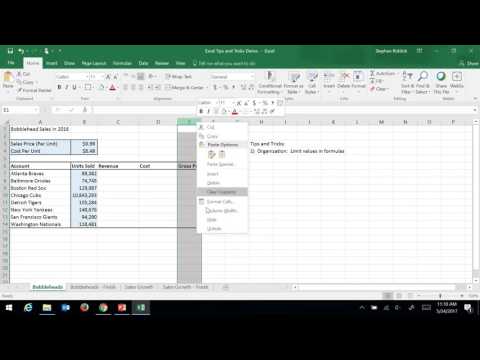CSP Inc | Microsoft Excel: Tips and Tricks | (919) 424-2000