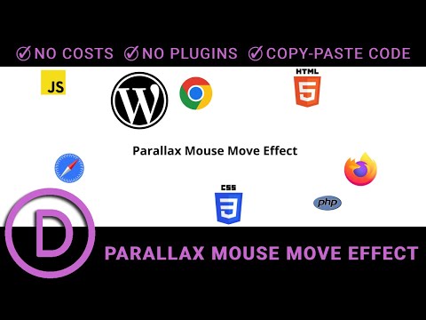 Divi Parallax Mouse Move Effect Tutorial: Easy Step-by-Step Guide with Copy-Paste Code