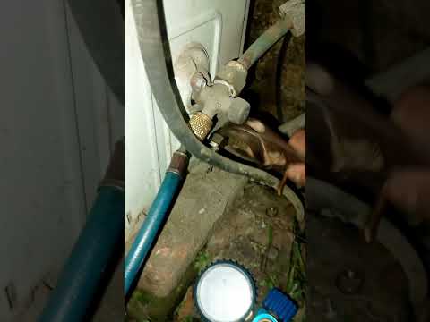 Split AC R32 Gas Charging