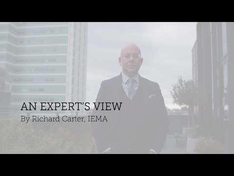 An Expert's View | Richard Carter | IEMA | Transforming the World to Sustainability