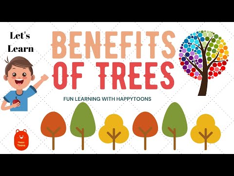 Benefits of Trees | HappyToons | Kids Videos