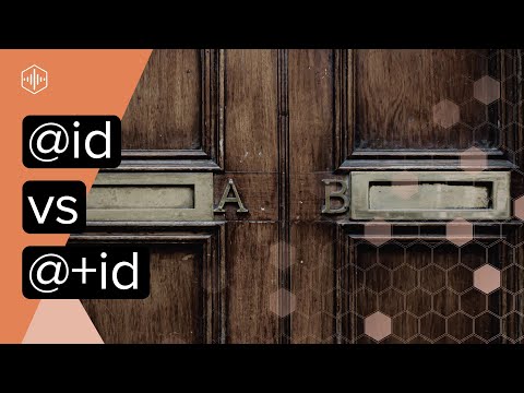 @id vs @+id