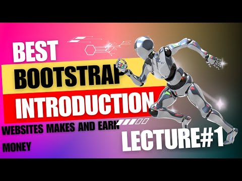 Bootstrap Tutorial for beginners in Hindi / Urdu making easy website and earn a lot f money easy