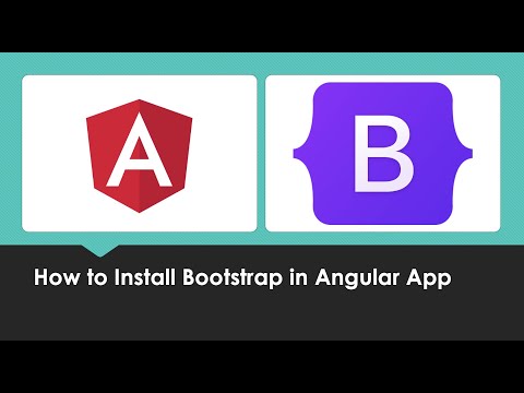 How to Integrate bootstrap in Angular/ Angular bootstrap setup #3