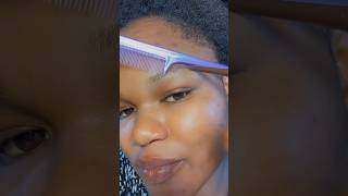 Easy Beginners Rattail Comb Eyebrow Tutorial #viral #viralvideo #viralpost #reels