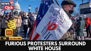 US Anti-Trump Demonstration: Protesters Gather at White House For ‘No Kings’ Rally | 4K | N18G